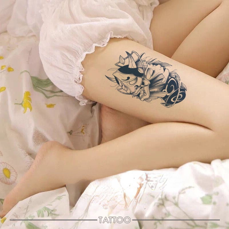 Miếng Dán Hình Xăm Tạm Thời Chống Thấm Nước Giữa Lưng Trong 15 Ngày