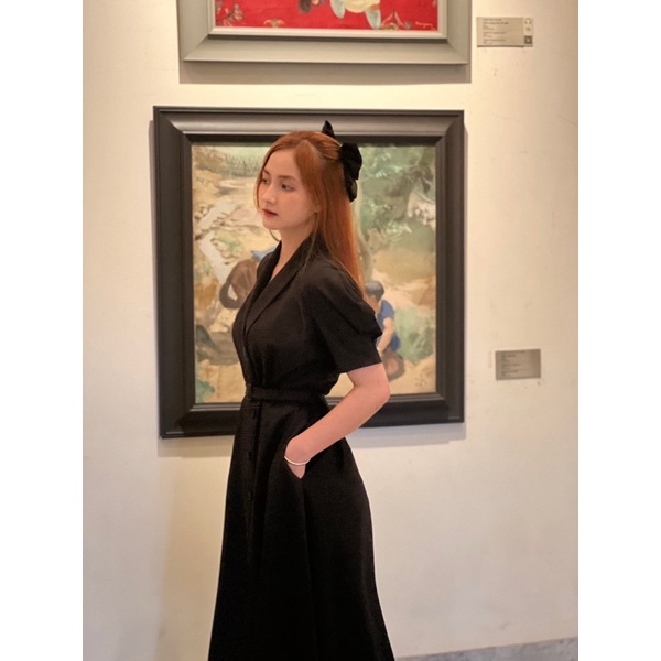 Váy dáng dài công sở Mia thiết kế