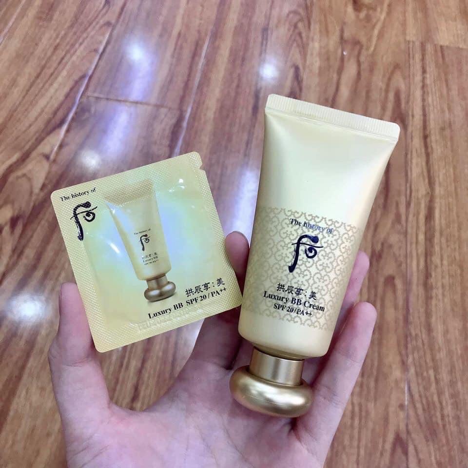 05 Goi Kem BB trang điểm cao cấp Whoo Gongjinhyang Mi Luxury BB Cream SPF20/PA++