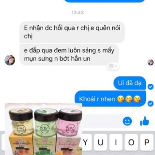 Mask yến tươi collagen