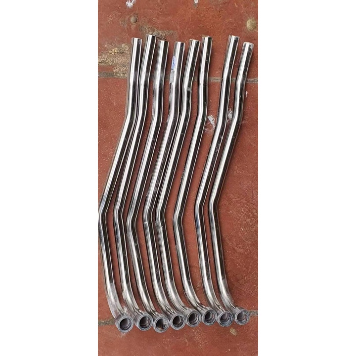 Cổ pô Wave Alpha A 110 lắp pô rsx, inox 304, phi 22