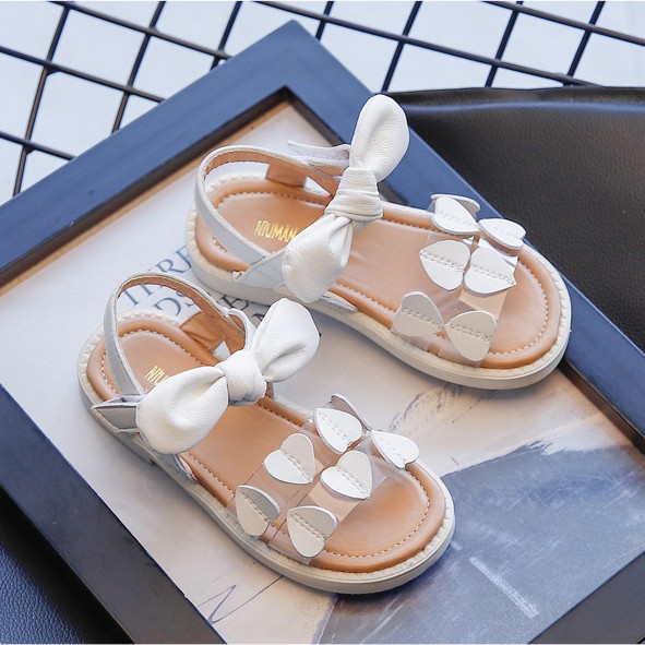 sandal bé gái size 23-34 tim  nhỏ siêu điệu