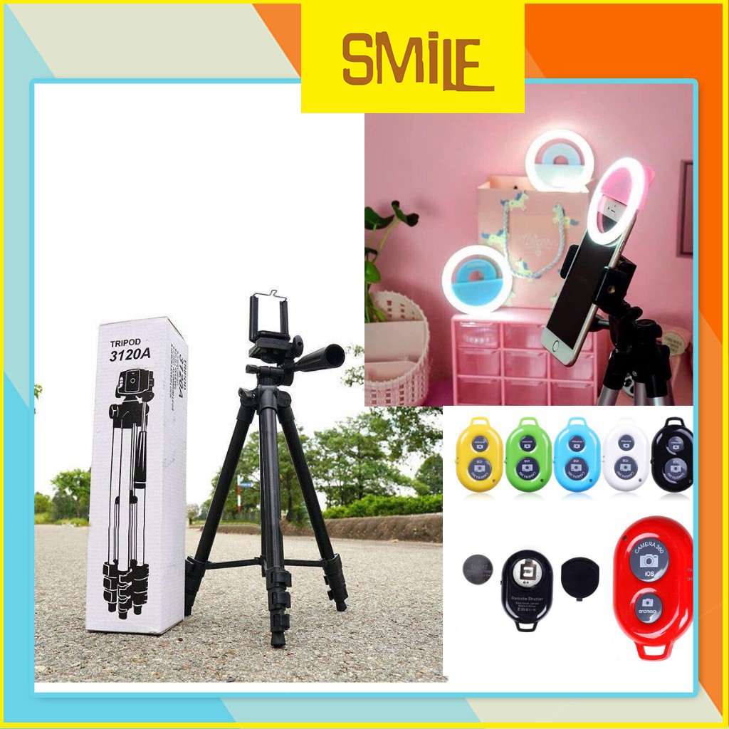 Gậy 3 Chân Tripod 3120 Chuyên Chụp Hình Live Stream (Ảnh thật Kèm+Video)