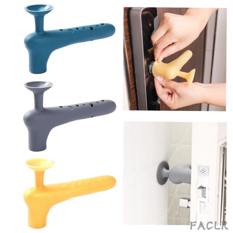 Vỏ Bọc Tay Nắm Cửa Bằng Silicone Chống Va Chạm Bảo Vệ An Toàn Cho Bé🍀FREESHIP🍀Bọc Tay Nắm Cửa Bằng Silicon