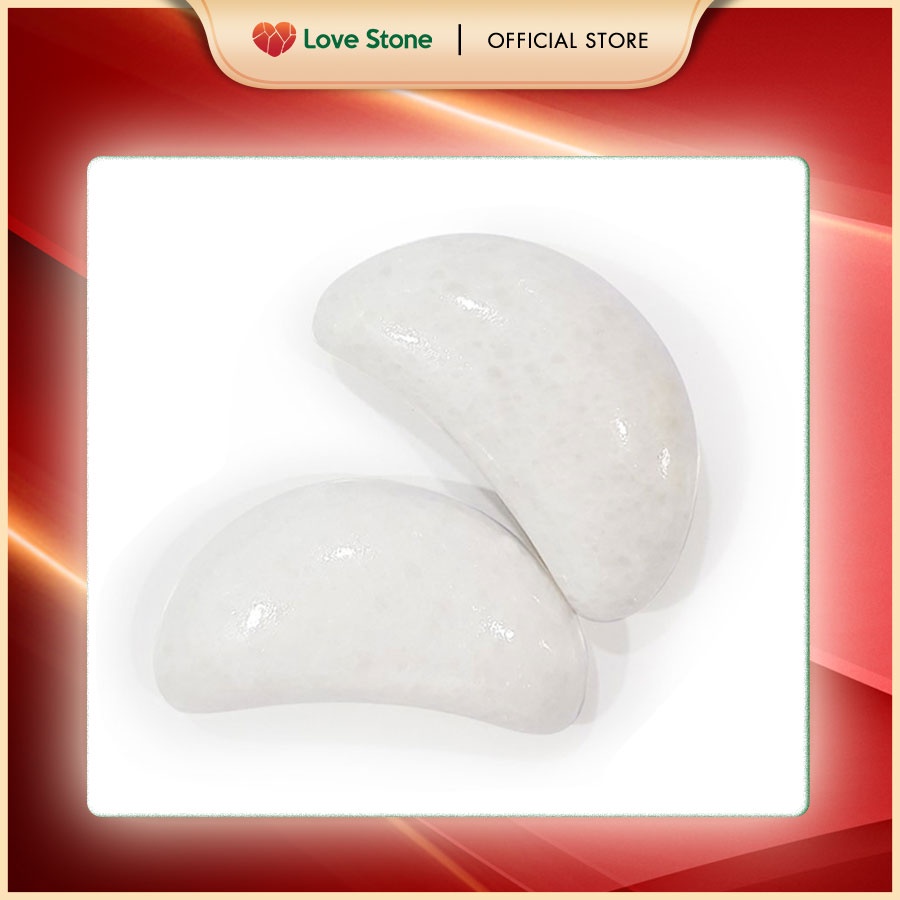 Bộ 2 Viên Đá Lạnh Mặt Trăng - Xóa Quầng Thâm Mắt - Đá Tự Nhiên