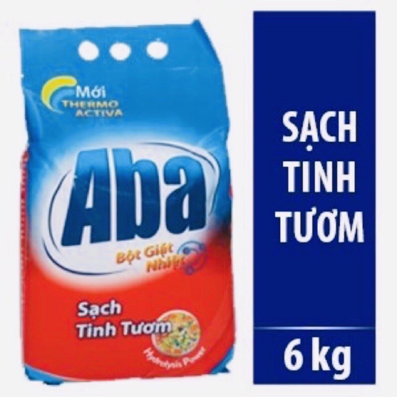 Bột giặc nhiệt Aba 6kg