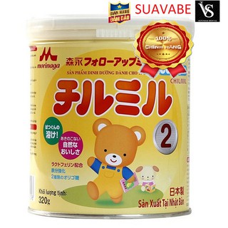 Sữa morinaga số 2 320g/850g tách đai date t12/2019 hàng nhập khẩu chính hãng