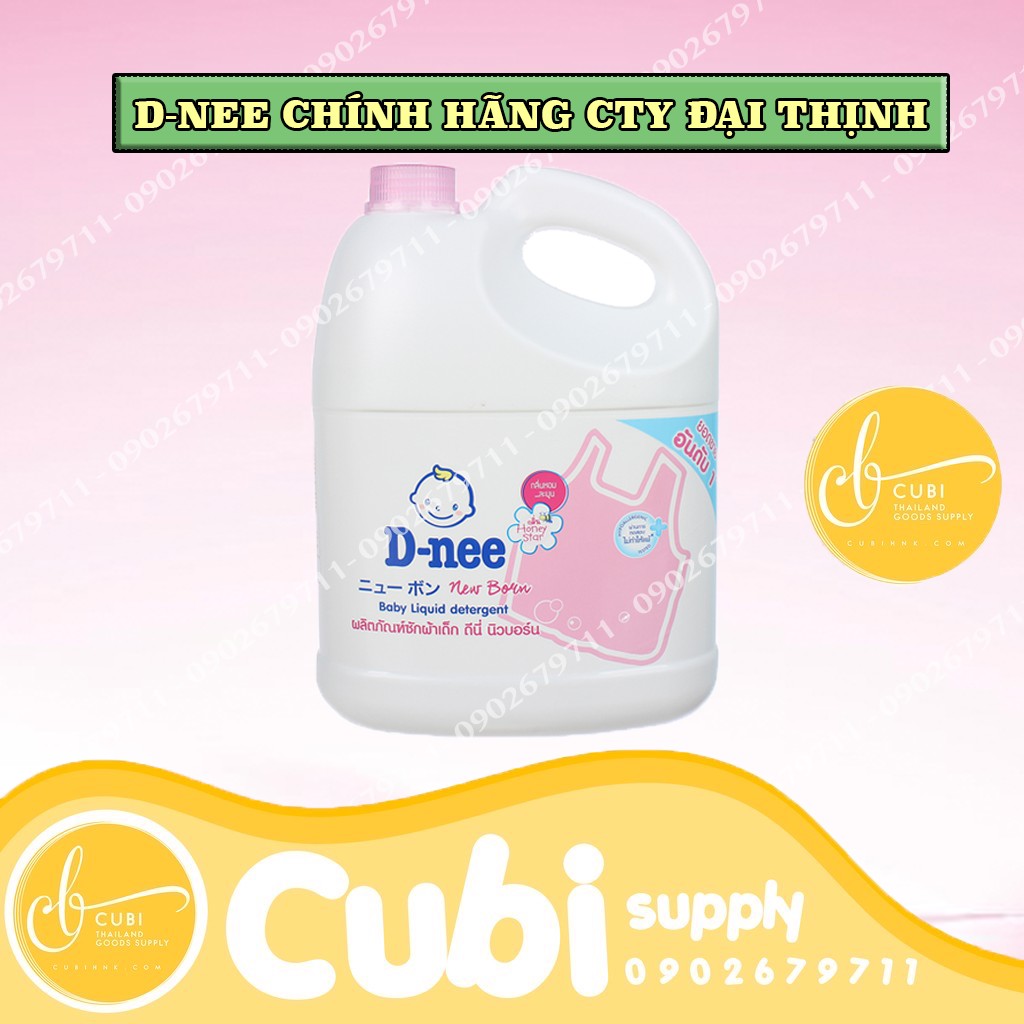 (HÀNG ĐẠI THỊNH) Nước Giặt Xả Dnee Thái Lan 3000ML