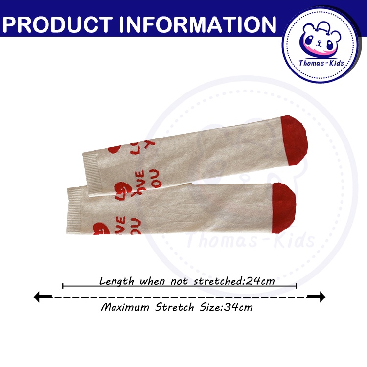 Vớ Cotton Dài Thoải Mái Họa Tiết Hoạt Hình Dễ Thương An Toàn Cho Bé Từ 1-12 Tuổi