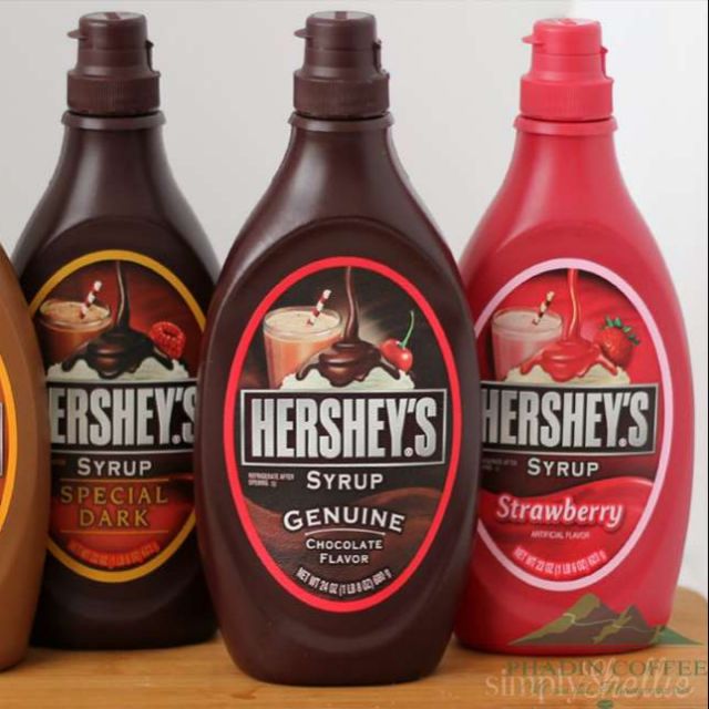SỐT HERSHEY'S SOCOLA CHAI BÉ