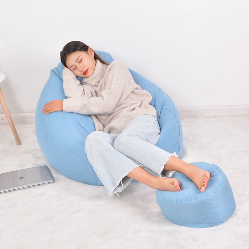 Ghế sofa lười beanbag tatami căn hộ nhỏ phòng ngủ net màu đỏ ghế sofa nhỏ đơn giản dị ban công ghế lười