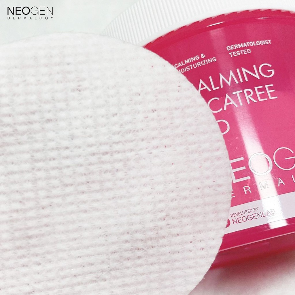 Toner Pad Rau Má Phục Hồi Da Nhạy Cảm Neogen Dermalogy Calming Cica Tree Pad 90 Miếng