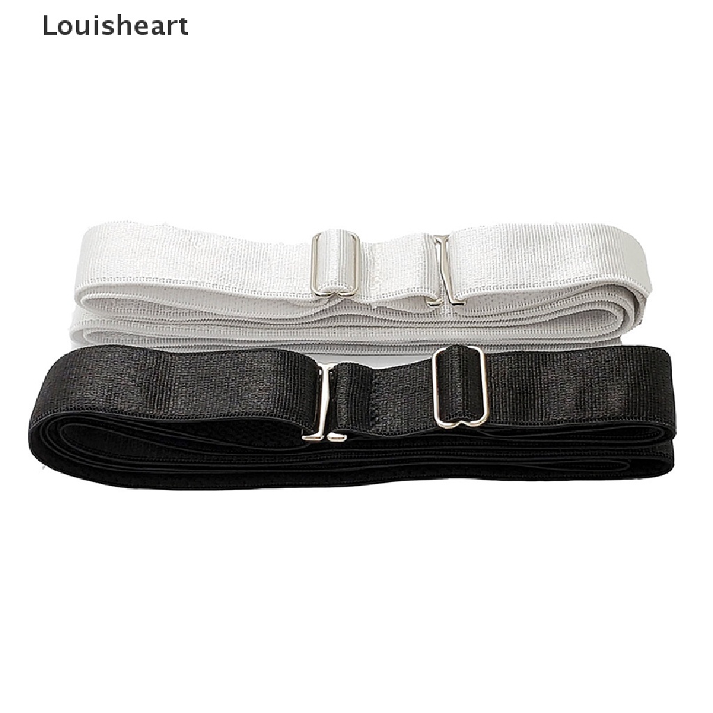 Louisheart Fashion Shirt Holder Adjustable Shirt Stay Best Tuck It Belt men Shirt Hold up TFG