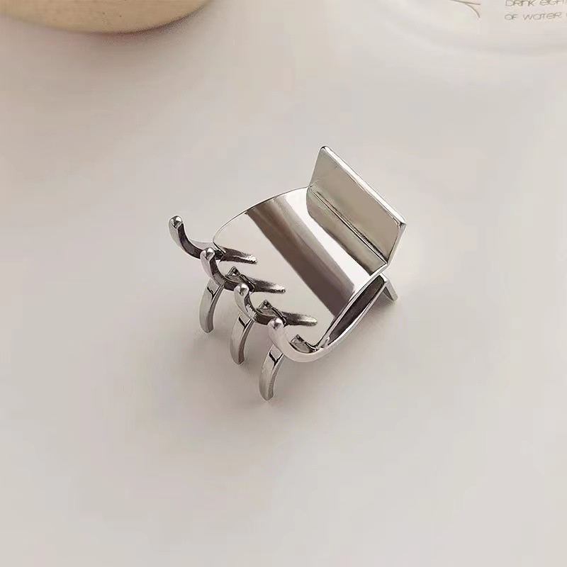 Kẹp Tóc Đuôi Ngựa Bằng Kim Loại Thiết Kế Nhỏ Nhắn Dễ Thương Thời Trang