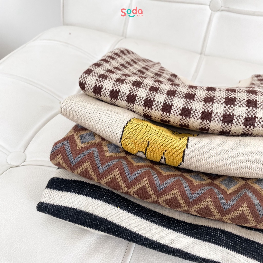 Áo len dệt kim dày dặn cho bé yêu (Ảnh thật)