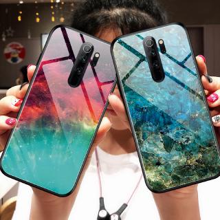 Ốp điện thoại cường lực khung tpu dành cho SAMSUNG GALAXY M10 M30 M40 A7 2018 NOTE 10 PRO PLUS NOTE 9