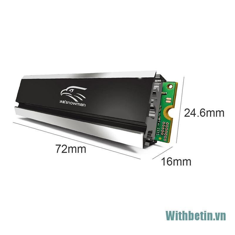 Bộ Tản Nhiệt Ổ Cứng Ssd Nvme M.2 Bằng Nhôm | BigBuy360 - bigbuy360.vn