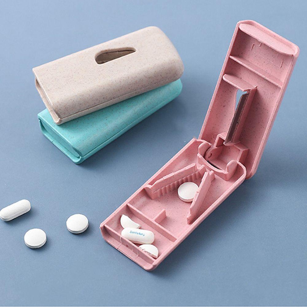 Dụng Cụ Cắt Thuốc Viên Mini Nhiều Màu Sắc Sáng Tạo