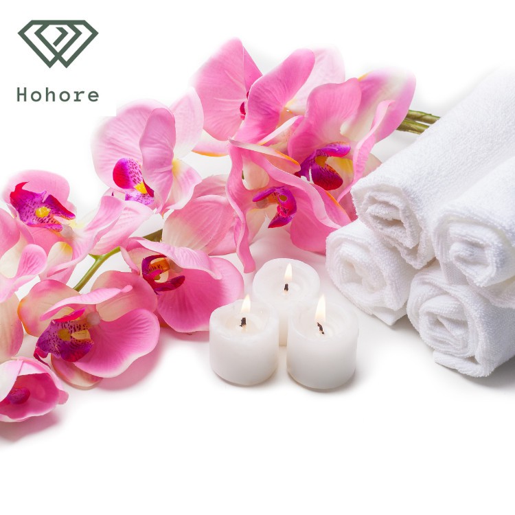 Khăn cotton màu trắng phong phú hàng chuyên dụng cho khách sạn đủ kích thước