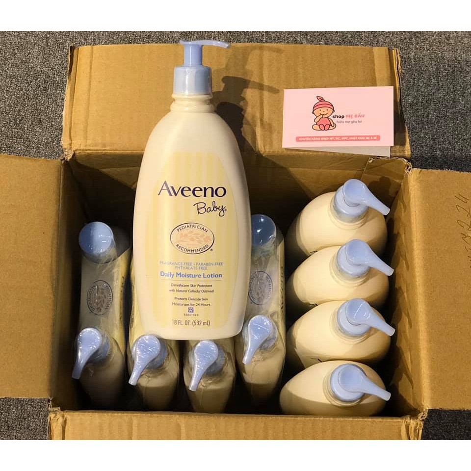 Dưỡng ẩm Aveeno Baby Daily Moisture Lotion 354ml