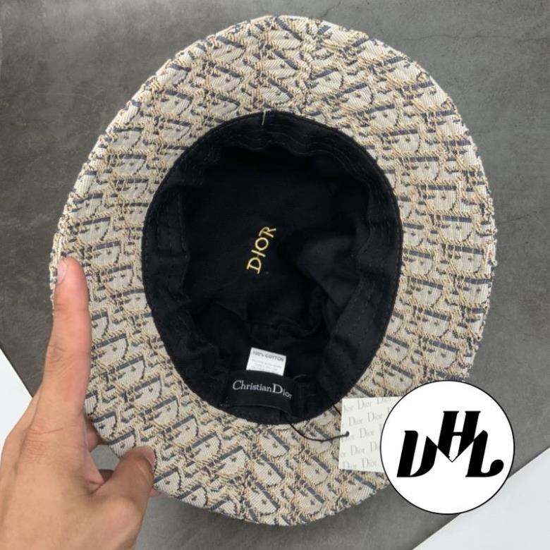Mũ BUCKET Dio Viền Đai Full Tem Thời Trang Nữ Phong Cách Cao cấp