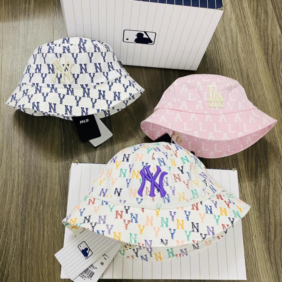 Mũ bucket nữ, mũ tai bèo Ny thêu màu sắc rực rỡ hàng cao cấp - siêu đẹp