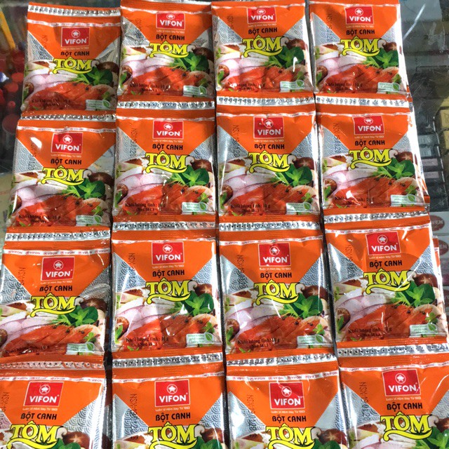 Dây 10 gói Bột Canh Tôm Vifon