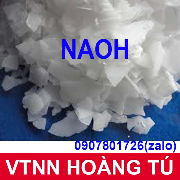 NAOH 99% - nguyên liệu mỹ phẩm, 1kg