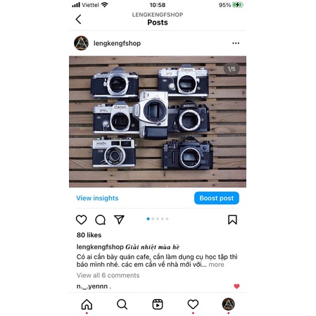 Máy chụp ảnh film trưng bày decor hoặc làm phụ kiện chụp ảnh