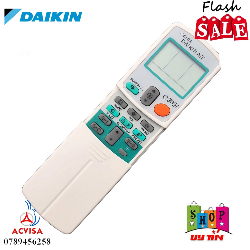 Điều Khiển Điều Hòa ( Máy Lạnh ) Daikin 1 Nút
