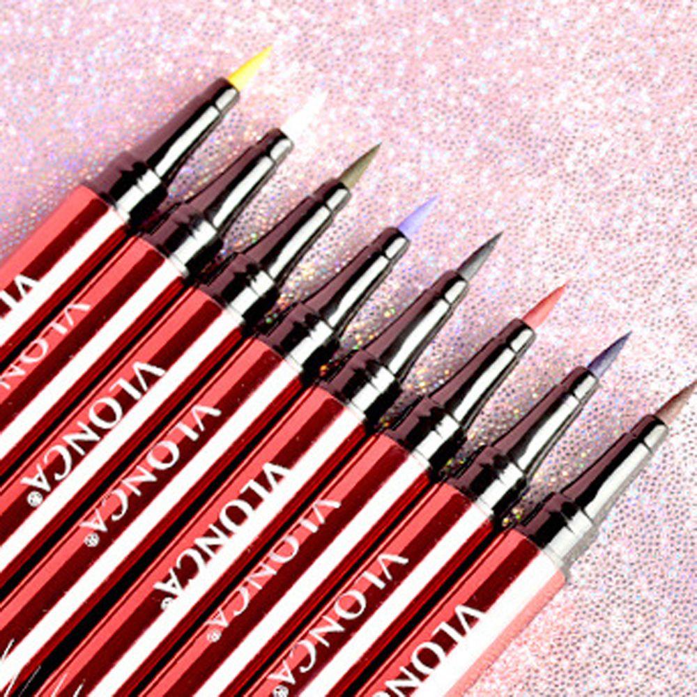 Bút Kẻ Mắt Dạng Lỏng Nhanh Khô Lâu Trôi Không Nhòe Nhiều Màu Sắc