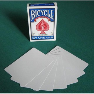 Bài USA : Bicycle hai mặt trắng