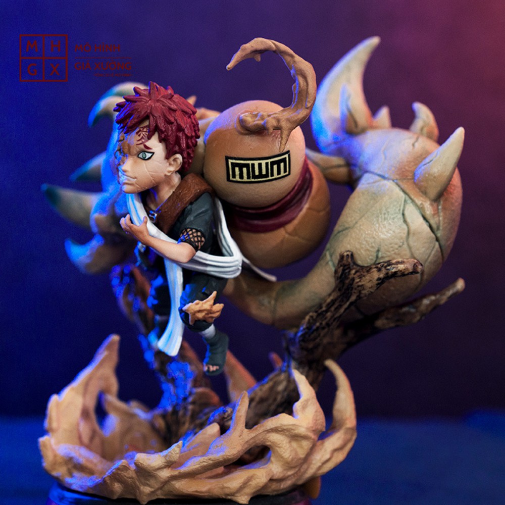 Mô hình Naruto Gaara trạng thái chiến đấu cao 14cm hàng cao cấp độ tinh xảo cực cao figure mô hình anime