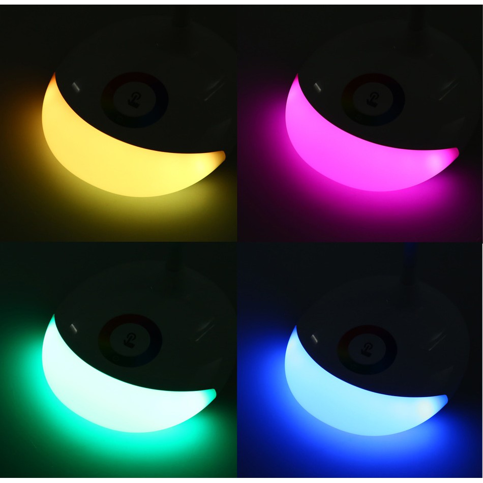 Đèn bàn cảm ứng-cảm biến LED nhiều màu 2in1 BAOKE