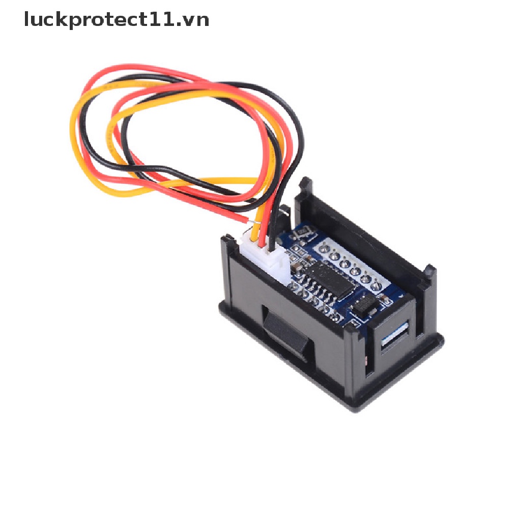 Vôn Kế Điện Tử Mini 3 Dây Có Đèn LED 0-100V