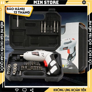 Máy khoan và vặn ốc vít cầm tay mini 45 chi tiết Joust Max- Bảo Hành 12 Tháng . .