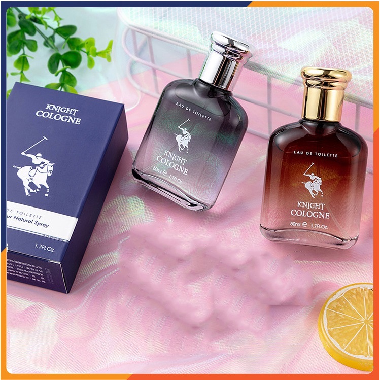 Nước hoa nam thơm lâu chính hãng Knight Cologne hương thơm ngọt ngào dịu nhẹ quyến rũ man, giữ mùi lâu 50ml DNP016