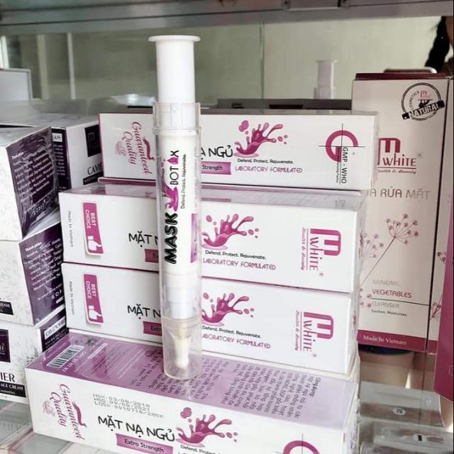 Mặt nạ ngủ Mwhite D.O.pro ( Mask botox )