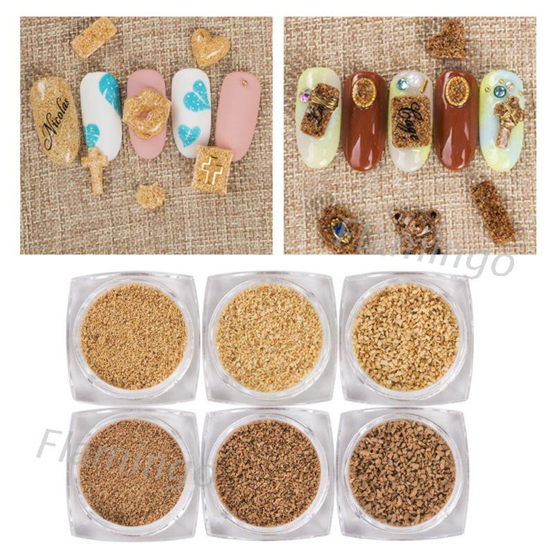 Bộ 6 Chai Cát Vỏ Sò / Sao Biển Trang Trí