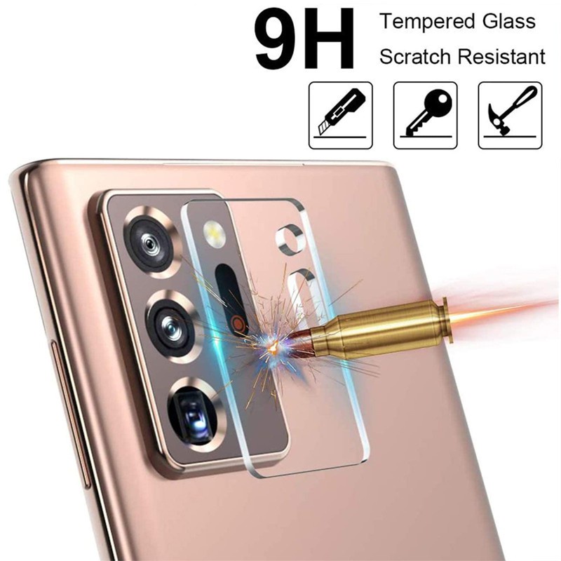 Kính Cường Lực Bảo Vệ Camera Sau Điện Thoại cho Samsung Galaxy Note 20 Ultra 10 Lite Plus 9 8