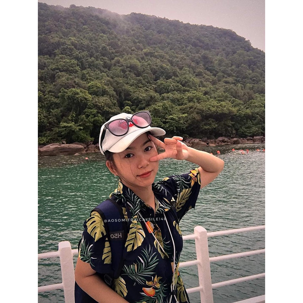[Mã FAMARAL1 giảm 10K đơn 50K] [ĐẢM BẢO CHẤT LƯỢNG] ÁO SƠ MI ĐI BIỂN HỌA TIẾT HAWAII , SƠ MI HOA LÁ ĐI BIỂN CHẤT ĐŨI