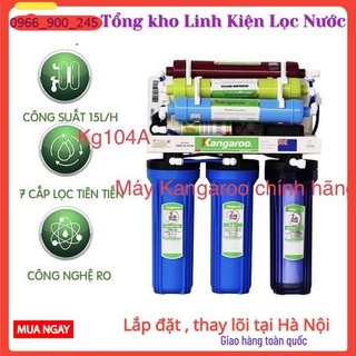 Máy Lọc Nước Kangaroo Kg104 👉 Máy Kangaroo 7 cấp Không Tủ 👉 Máy Lọc Để Gầm