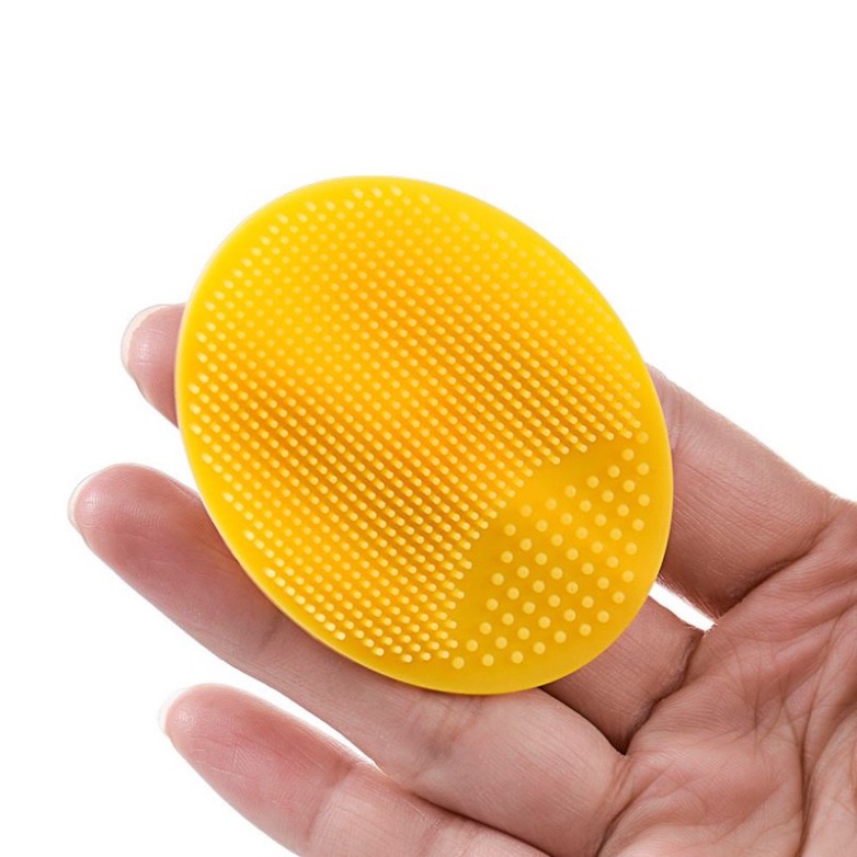 Miếng rửa mặt silicon gai mềm mại, Miếng rửa mặt sạch sâu hình oval NAVI