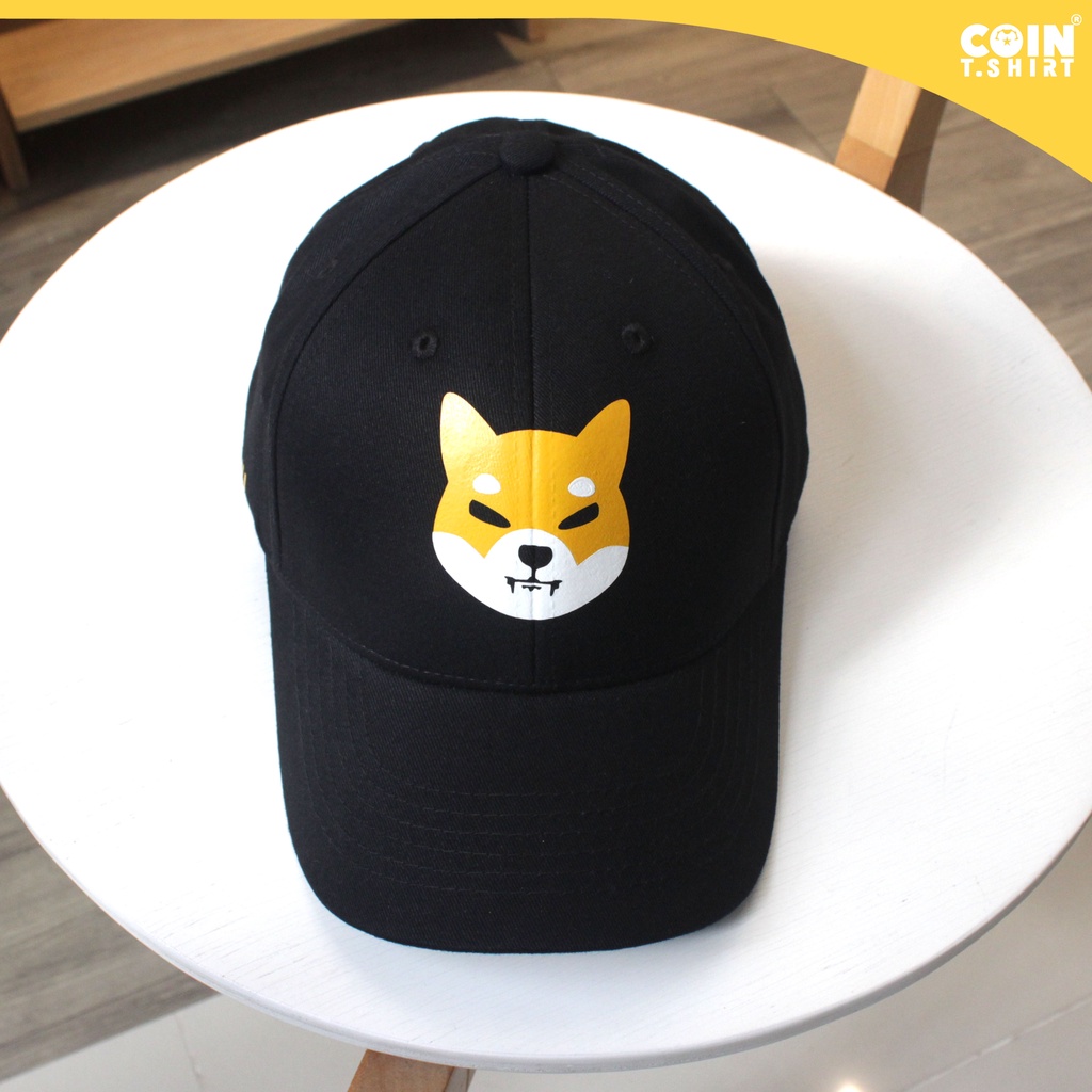 Mũ cao cấp Shiba Inu  Binance, Bitcoin, Cointshirt