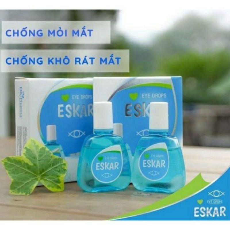 Nhỏ mắt ESKAR (lọ 15ml) | Thế Giới Skin Care