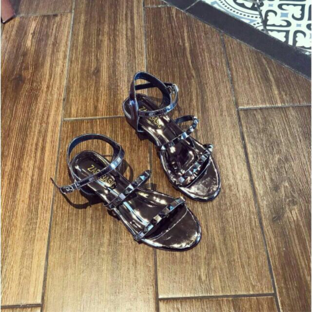 (Xả kho) Sandal đinh MAILIAA 2 quai gót 2 phân