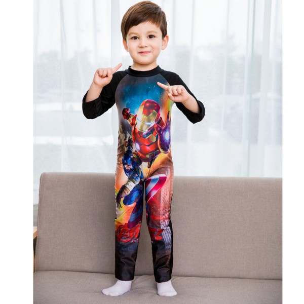 【Thanh toán khi giao hàng】FREESHIP ĐƠN 99K_ Đồ bơi trẻ em 1 mảnh tay dài in họa tiết hoạt hình | BigBuy360 - bigbuy360.vn