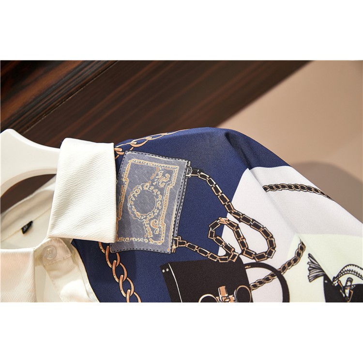 🌸Hàng Order🌸Sét Bigsize Áo Sơ Mi Họa Tiết Phối Chân Váy Xòe Cách Điệu Sành Điệu Thời Thượng 🌸Hàng Quảng Châu | BigBuy360 - bigbuy360.vn