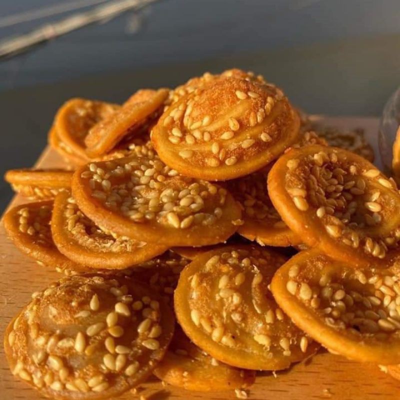 400gr  bánh tai heo siêu mè giòn rụm