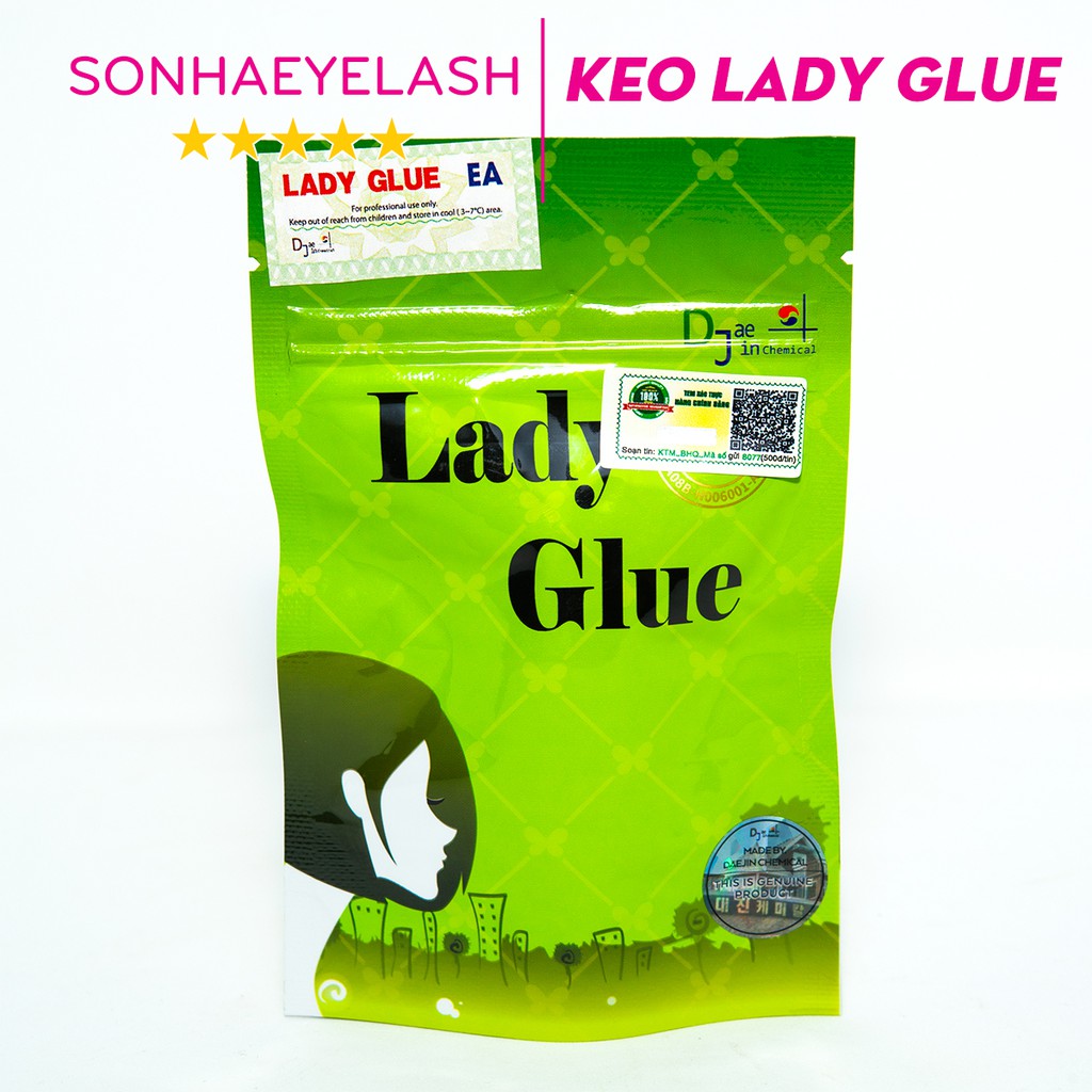Keo lady glue, dòng keo khô nhanh 1-2s dành cho thợ nối mi chuyên nghiệp